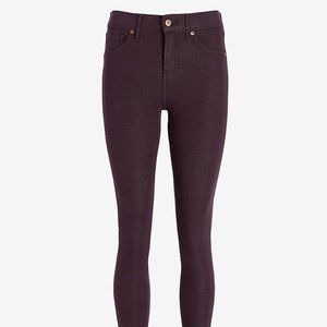 Express Mid Rise Purple Extra Supersoft Skinny Jeans – Size 12R – NWT